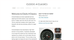 Desktop Screenshot of clocks4classics.com